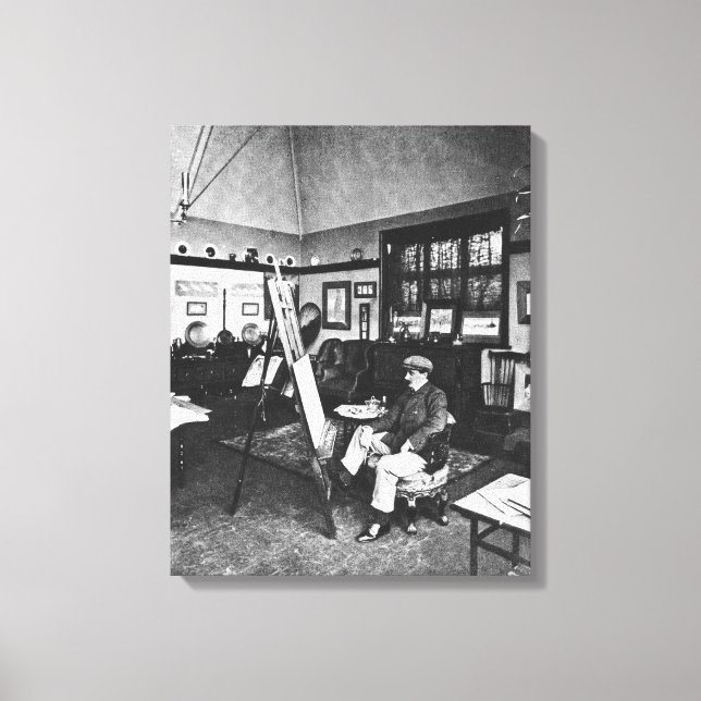 Cecil Aldin i studion Canvastryck (Framsida)