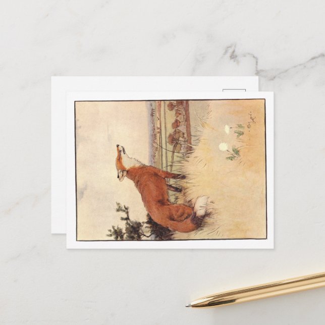 Cecil Aldin-vykort Vykort (Fram/Back In Situ)