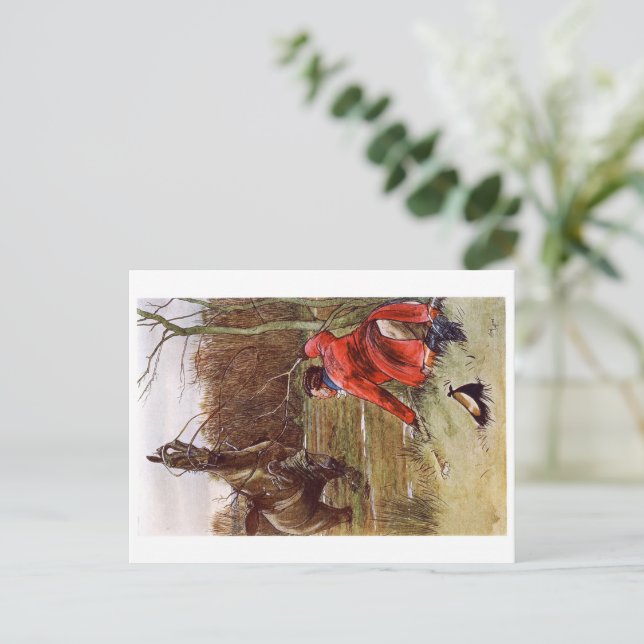 Cecil Aldin-vykort Vykort (Stående Fram)