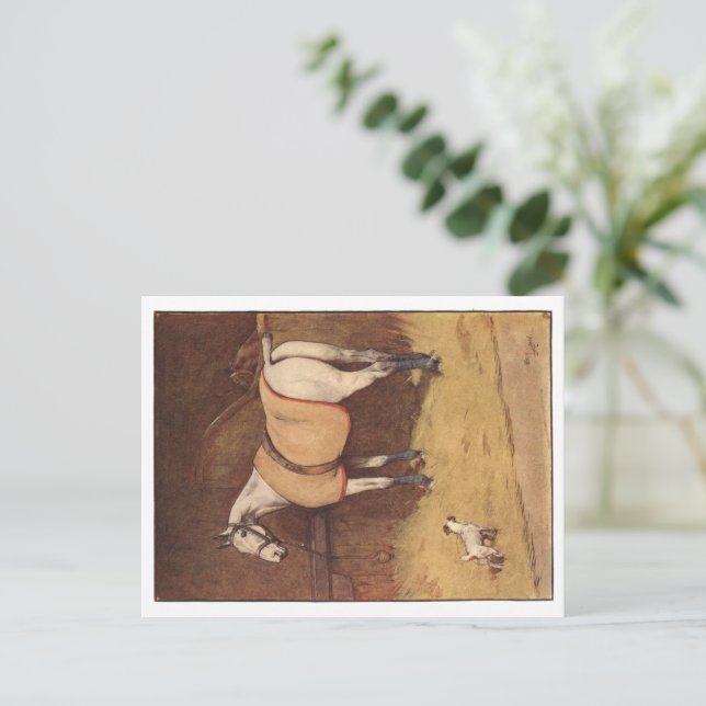 Cecil Aldin-vykort Vykort (Stående Fram)