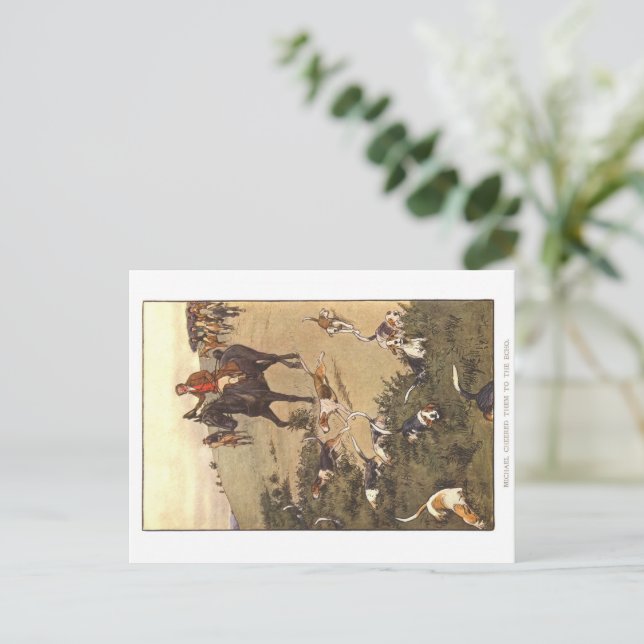 Cecil Aldin-vykort Vykort (Stående Fram)