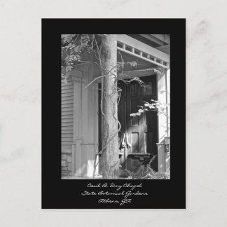 Cecil B. Dag Chapel, botaniska trädgårdar, Aten, G Vykort