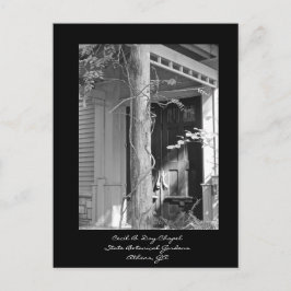 Cecil B. Dag Chapel, botaniska trädgårdar, Aten, G Vykort