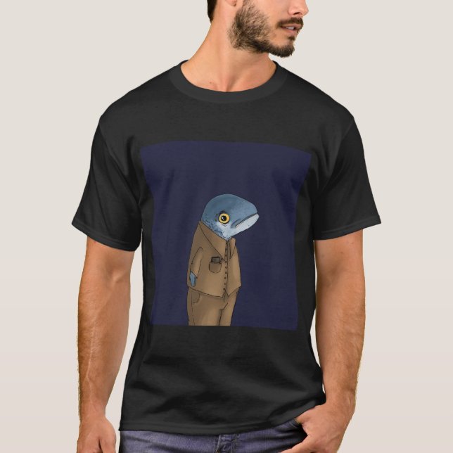 Cecil Fisken T Shirt (Framsida)