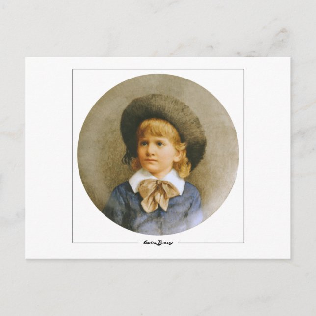 Cecilia Beaux #10 - Finkonstkort Vykort (Framsida)