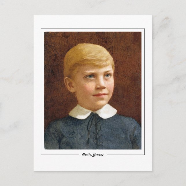 Cecilia Beaux #3 - Finkonstkort Vykort (Framsida)