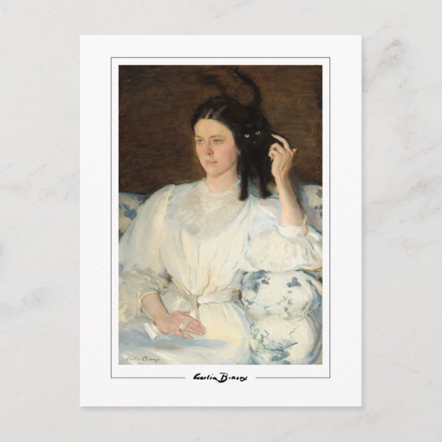 Cecilia Beaux #4 - Finkonstkort Vykort (Framsida)