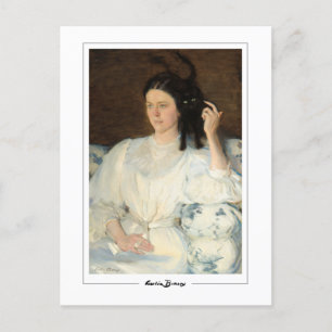 Cecilia Beaux #4 - vykort för konst