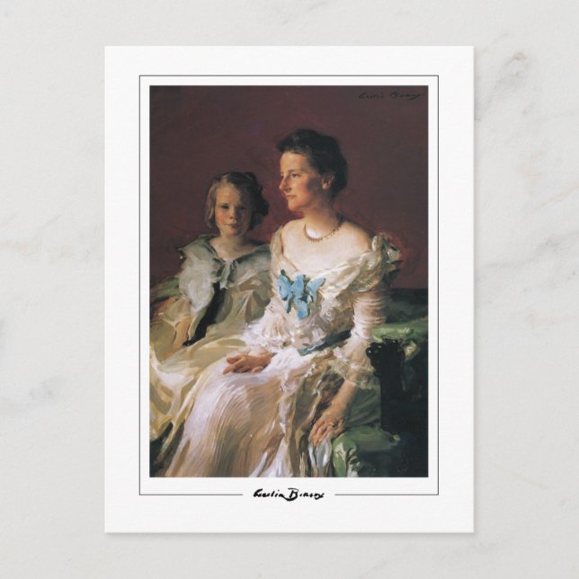 Cecilia Beaux #6 - vykort för konst (Framsida)