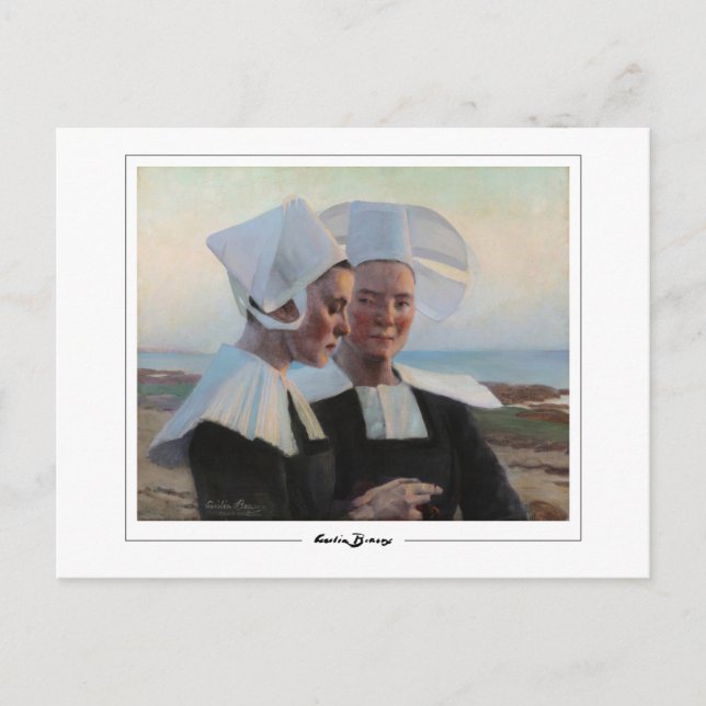 Cecilia Beaux #7 - vykort för konst (Framsida)