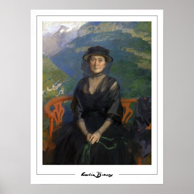 Cecilia Beaux Zedign Art Poster #12 (Framsidan)
