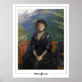 Cecilia Beaux Zedign konstaffisch #12 Poster