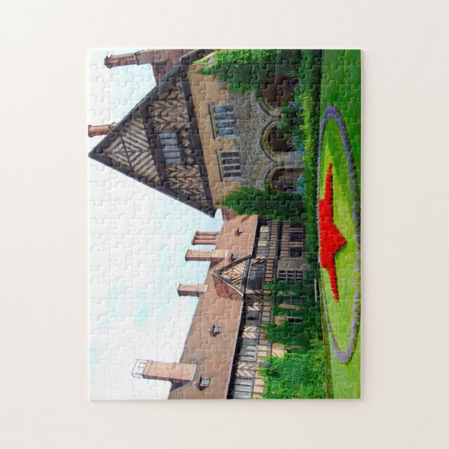 Cecilienhof slottet Potsdam Tyskland. Pussel (Vertikal)