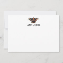 Cecropia Moth Personlig Stationery Note Card Inbjudningar