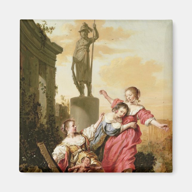 Cecrops tre döttrar magnet (Framsidan)