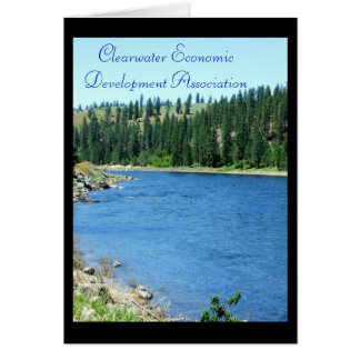 CEDA - Clearwater flodlodrät Hälsningskort