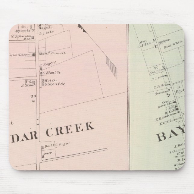 Cedar Bäck, Goodluck Bayville, New jersey Musmatta (Framsidan)