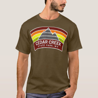 Cedar Bäck State Park Väster Virginia Mountains WV T Shirt