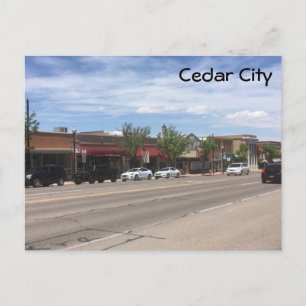 Cedar City Vykort