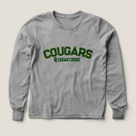 cedar creek cougars t shirt