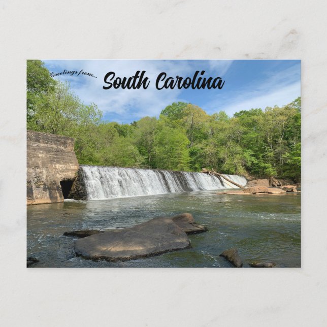 Cedar Falls Park South Carolina Vykort (Framsida)