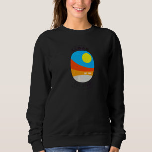 Cedar Island Nc Sommaruppehåll Abstrakt Su T Shirt