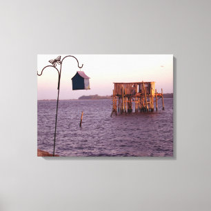 Cedar Nyckel Bird Feeder Canvastryck