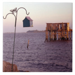 Cedar Nyckel Bird Feeder Kakelplatta