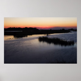Cedar Nyckel Breezy Sunset Print Poster