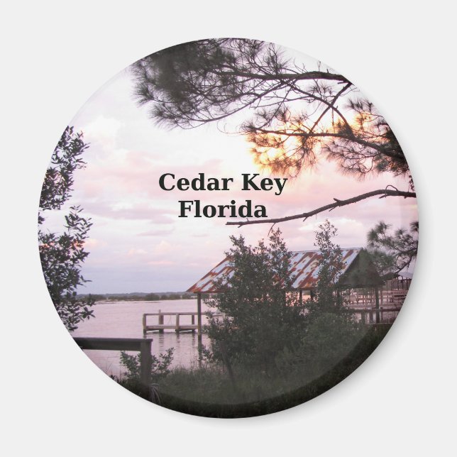 Cedar Nyckel Florida Magnet (Framsidan)