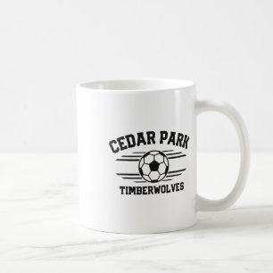 Cedar Park Timberwolves Fotboll Ll 2025  Kaffemugg