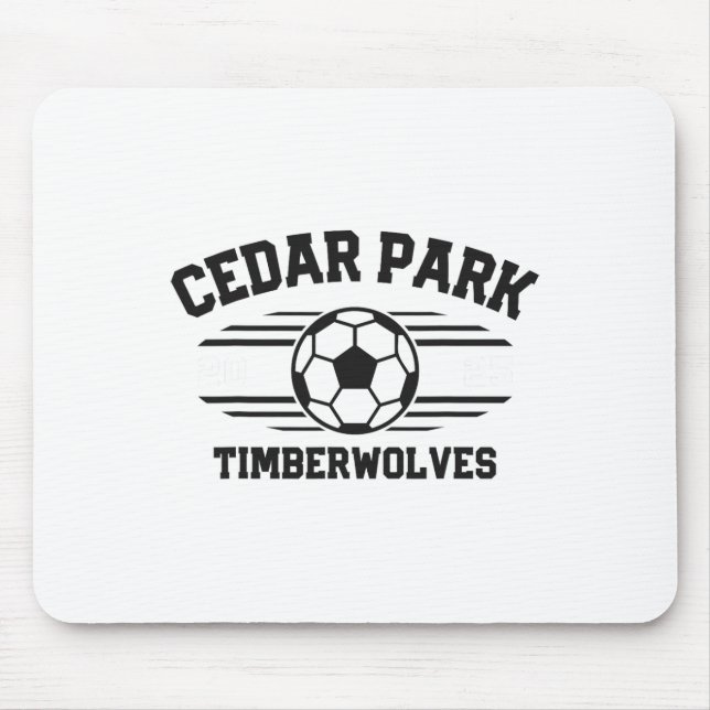 Cedar Park Timberwolves Fotboll Ll 2025  Musmatta (Framsidan)