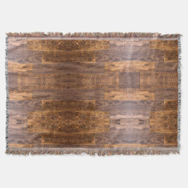 Cedar Planks | Kortisongryn mönster Filt