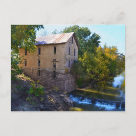 Cedar Point Mill, Kansas Vykort