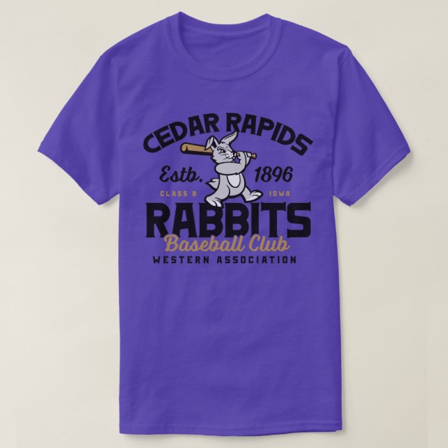 Cedar Rapids-kaniner T Shirt (Design framsida)