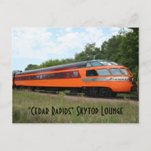 "Cedar Rapids" Skytop Lounge-vykort Vykort