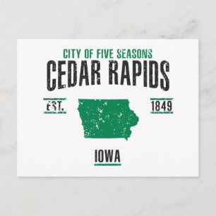 Cedar Rapids Vykort