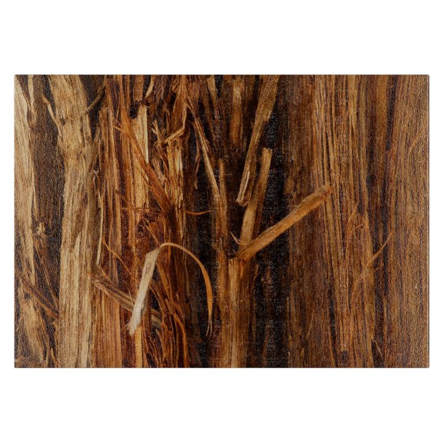 Cedar Texturerad träbark (Framsidan)