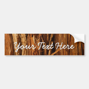 Cedar Texturerad träbark Bildekal