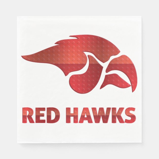 Cedar Vår Red Hawks #5 Pappersservett (Framsidan)