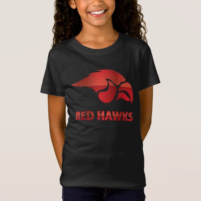 Cedar Vår Red Hawks #5 T Shirt (Framsida)
