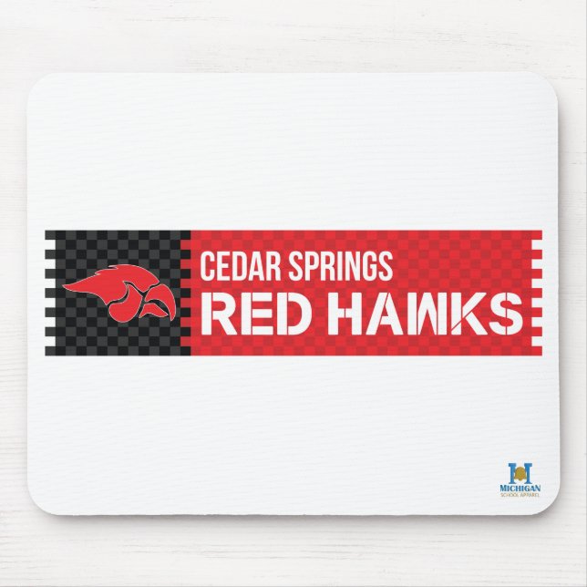 Cedar Vår Red Hawks Musmatta (Framsidan)