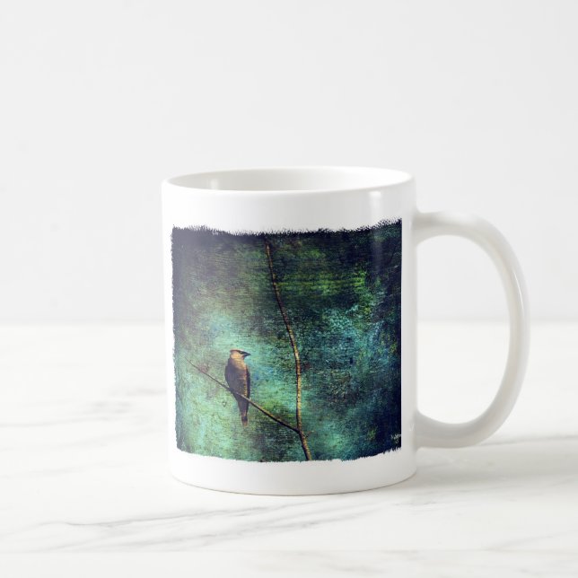 Cedar Waxwing Kaffemugg (Höger)