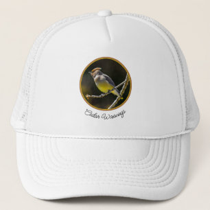 Cedar Waxwing Songbird Original Vild Bird Photo Keps