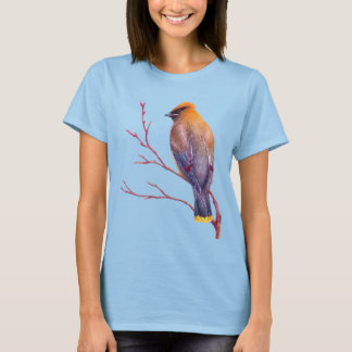 Cedar Waxwing Tee Shirt