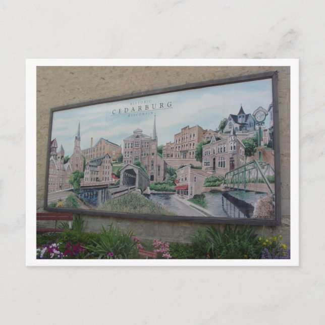 Cedarburg Mural Vykort (Framsida)