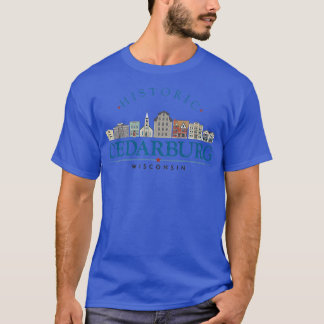 Cedarburg Wisconsin City Logotyp Premium T-shirt11 T Shirt