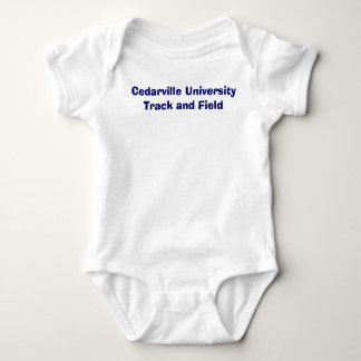 Cedarville universitetenfriidrott t-shirt