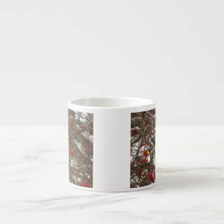 CederträWaxwing Espressomugg