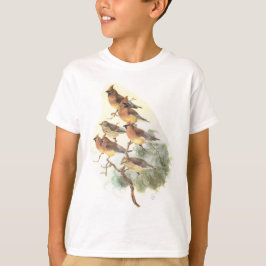 cederträwaxwing t shirt